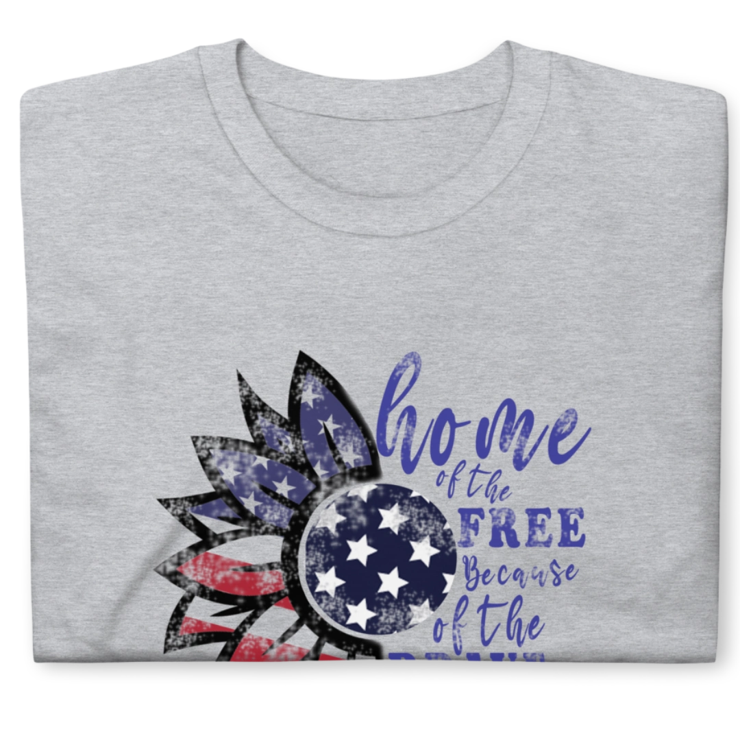 Home of the Brave Short-Sleeve Unisex T-Shirt