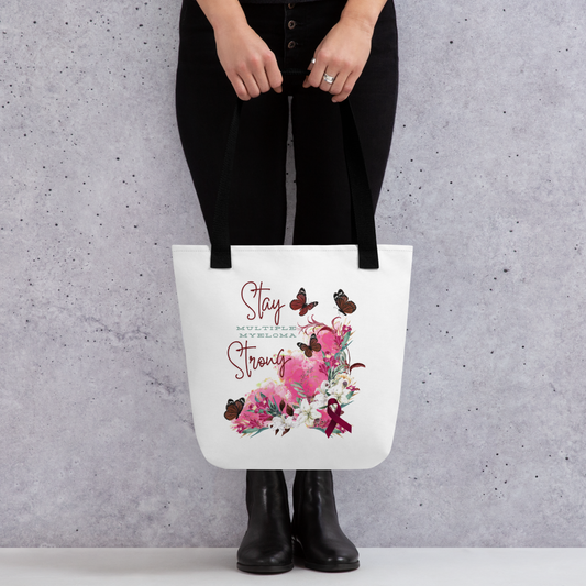 Stay Strong Myeloma Tote Bag