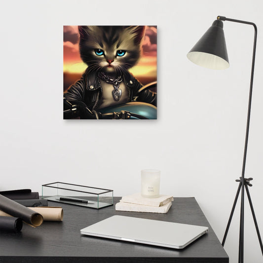 MotorKittens: Furballs of Fury Canvas Art