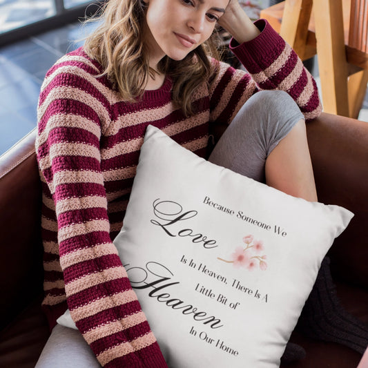Someone I Love In Heaven Pillow