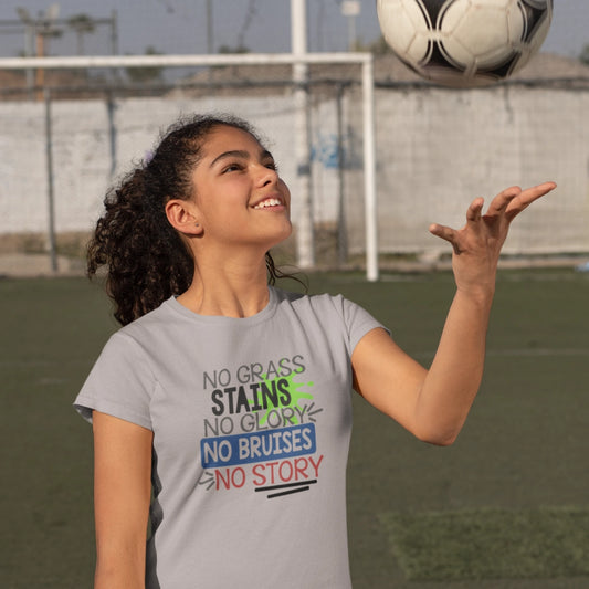 No Grass No Glory Youth Short Sleeve T-Shirt