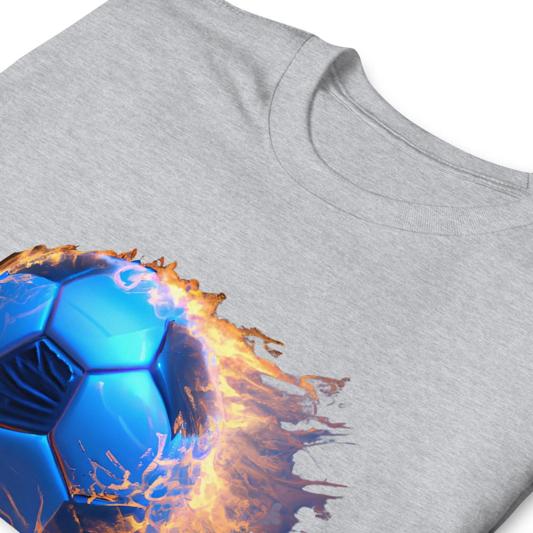 Sizzling Soccer Short-Sleeve Unisex T-Shirt