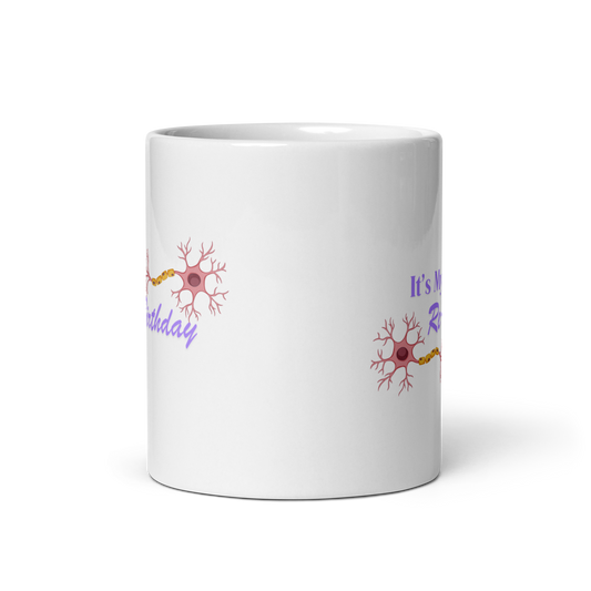 Stem Cell Rebirthday White Glossy Mug