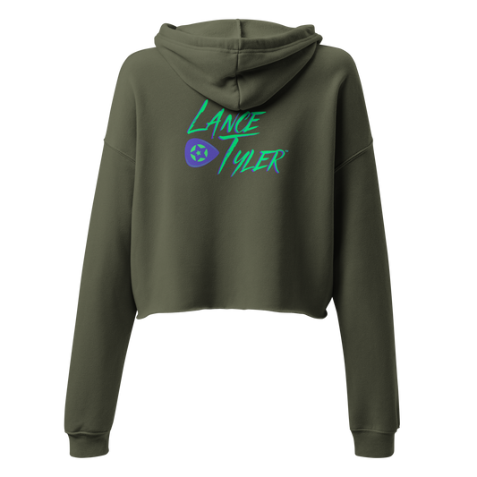 Lance Tyler™ "Hat Like A Halo" Women's Cropped Hoodie
