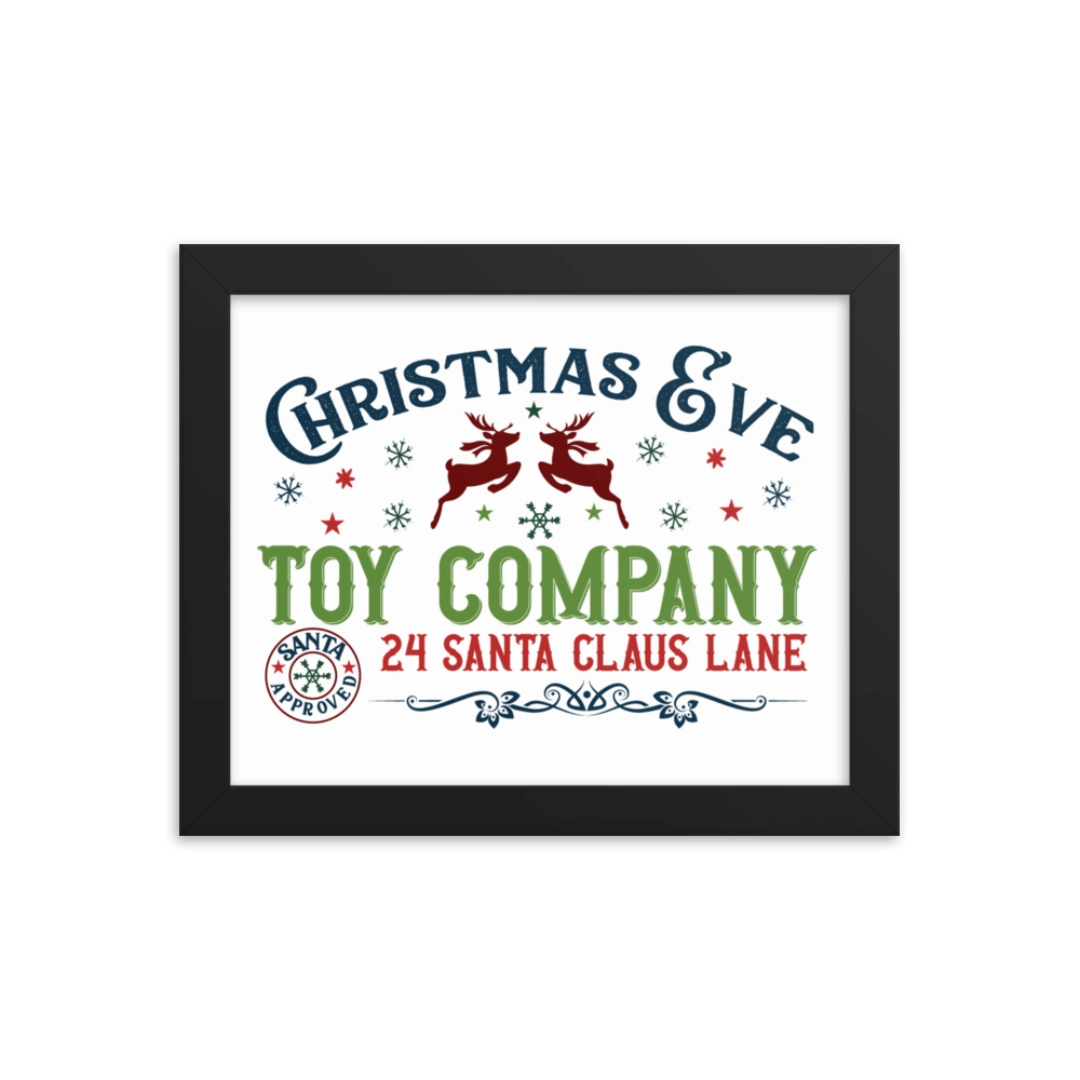 Toy Company Framed Poster