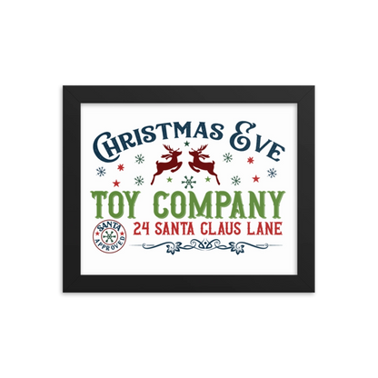 Toy Company Framed Poster