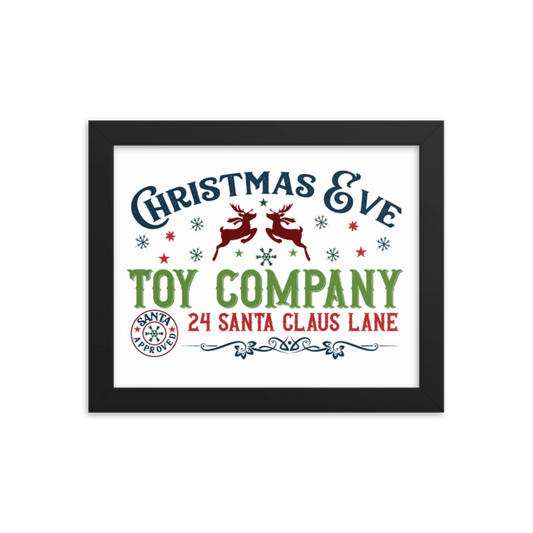 Toy Company Framed Poster