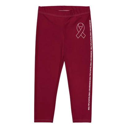 Myeloma Awareness Capri Leggings