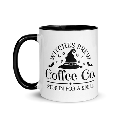 Witches Brew Coffee Co White Mug
