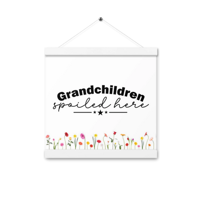 Grandchildren Spoiled Here Matte Poster
