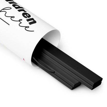 Grandchildren Spoiled Here Matte Poster