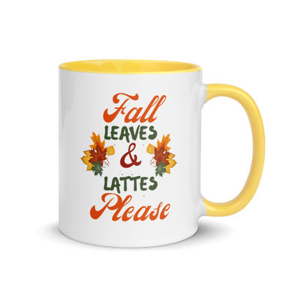 Leaves and Lattes Mug