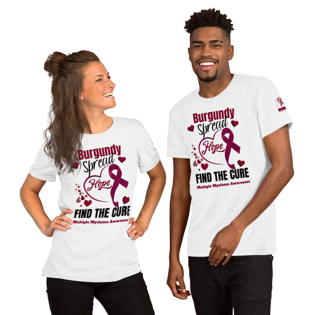 Burgundy For Hope Unisex T-Shirt