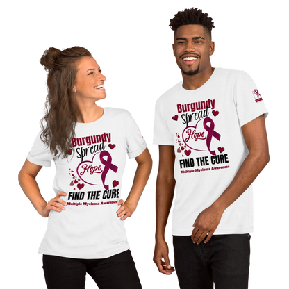 Burgundy For Hope Unisex T-Shirt