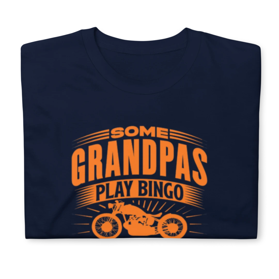 Biker Grandpa Short-Sleeve T-Shirt