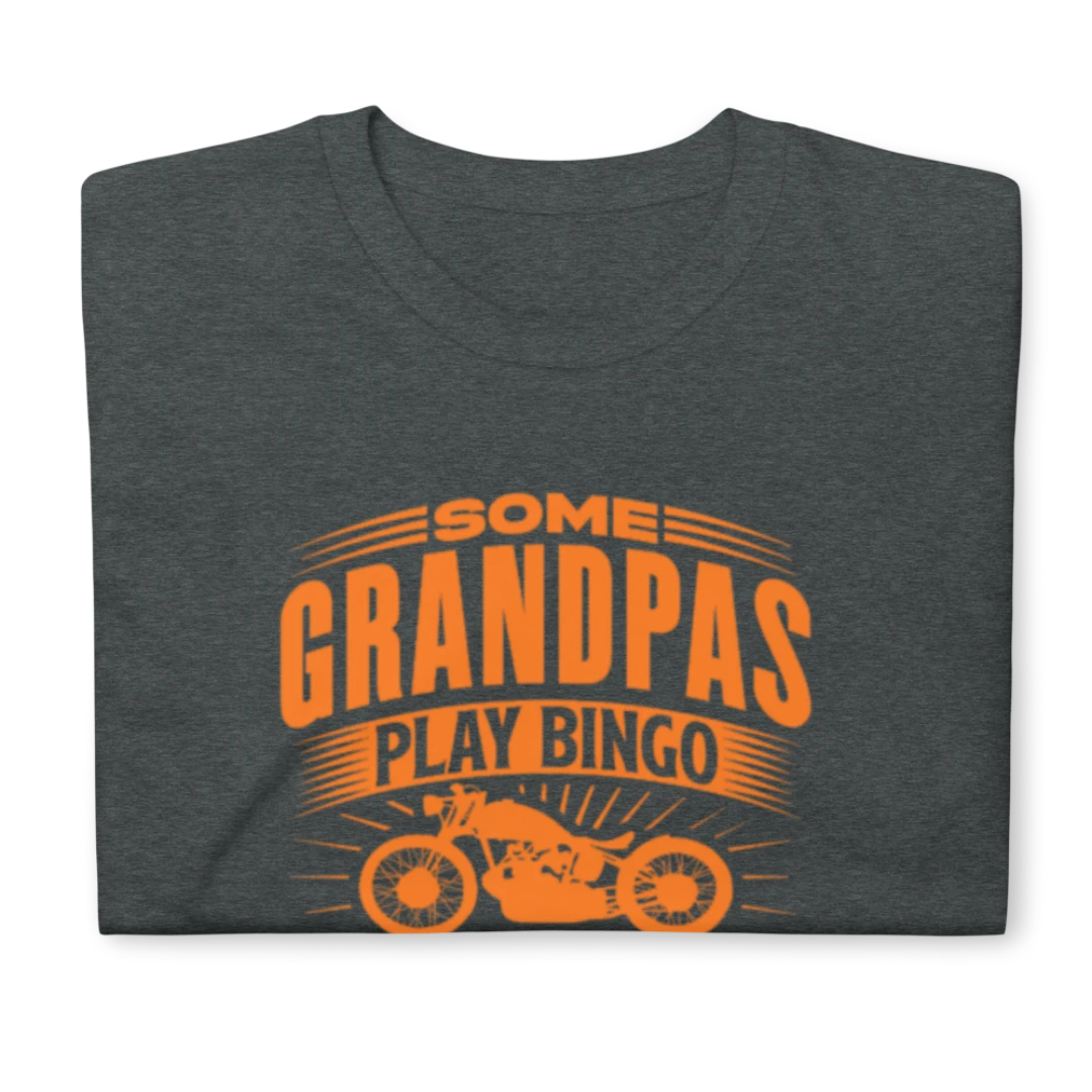Biker Grandpa Short-Sleeve T-Shirt
