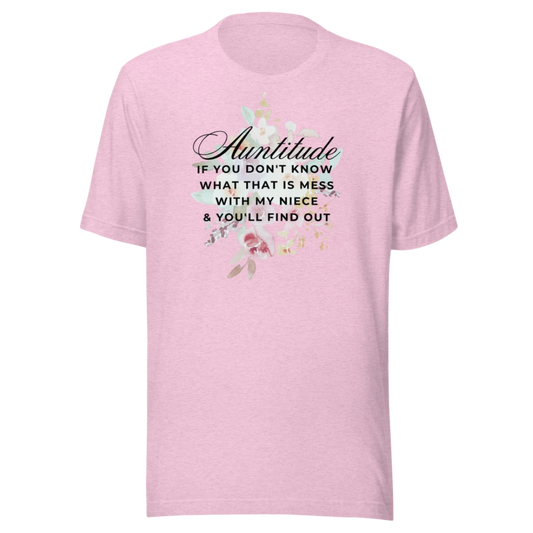 Auntitude Floral T-Shirt