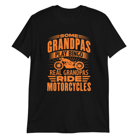 Biker Grandpa Short-Sleeve T-Shirt