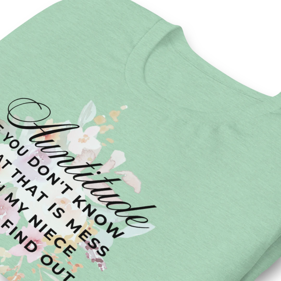 Auntitude Floral T-Shirt