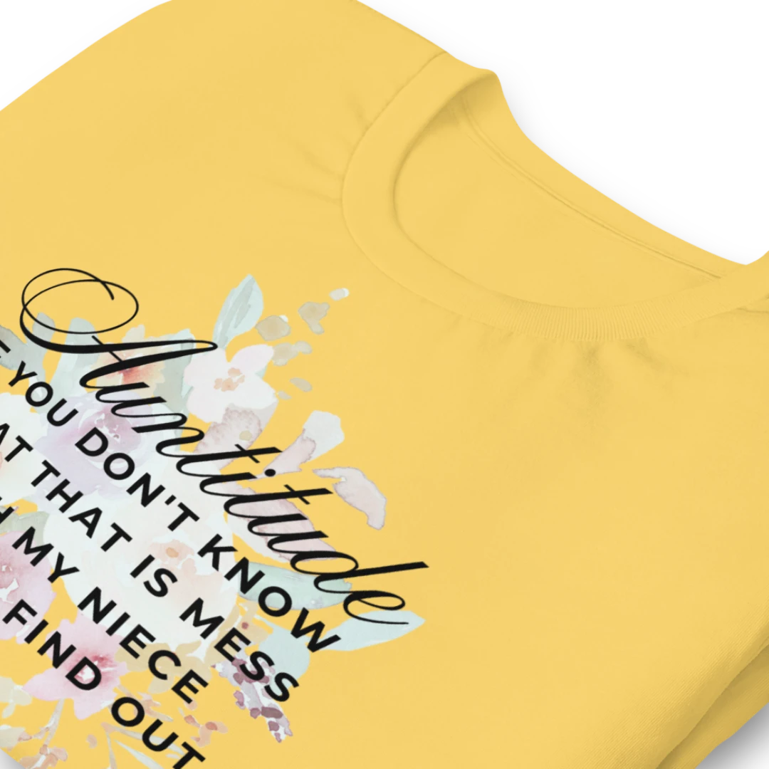 Auntitude Floral T-Shirt