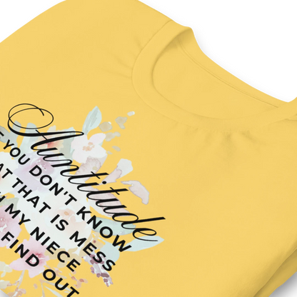 Auntitude Floral T-Shirt
