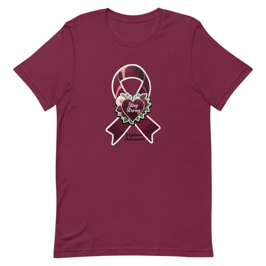 Stay Strong Myeloma Ribbon Unisex T-Shirt