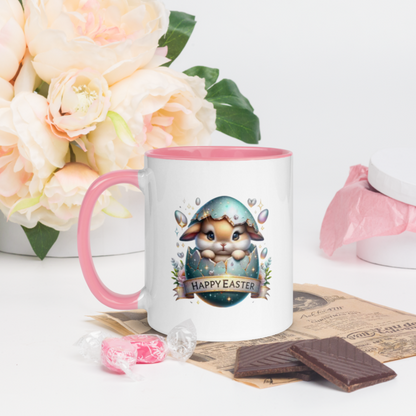 Easter Mug With Pink Inside