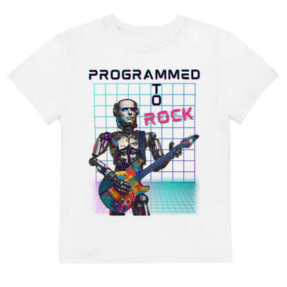 AI Guitarist Youth Crew Neck Tee