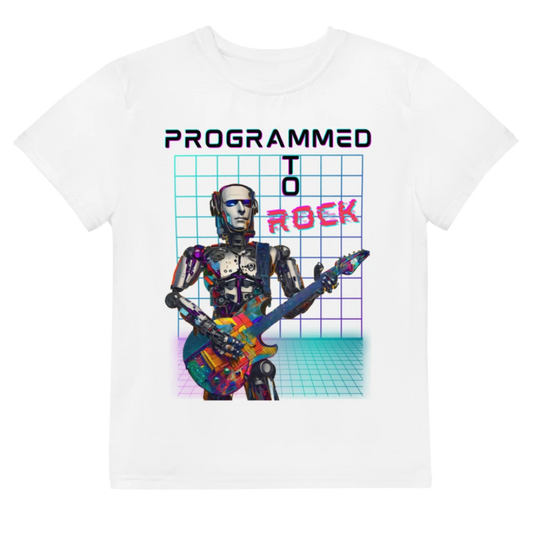 AI Guitarist Youth Crew Neck Tee