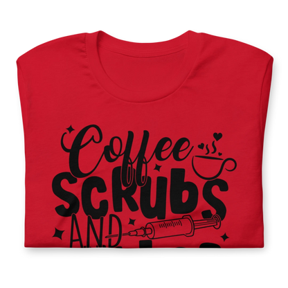 Coffee, Scrubs and Rubber Gloves Unisex T-Shirt