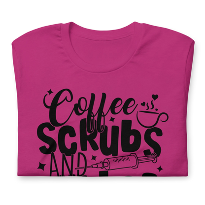 Coffee, Scrubs and Rubber Gloves Unisex T-Shirt
