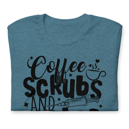 Coffee, Scrubs and Rubber Gloves Unisex T-Shirt
