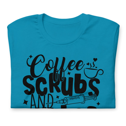 Coffee, Scrubs and Rubber Gloves Unisex T-Shirt