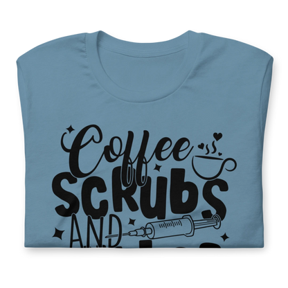 Coffee, Scrubs and Rubber Gloves Unisex T-Shirt