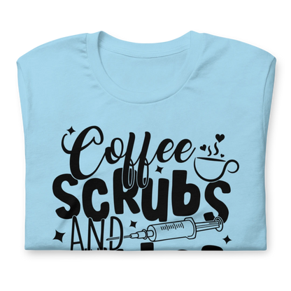 Coffee, Scrubs and Rubber Gloves Unisex T-Shirt