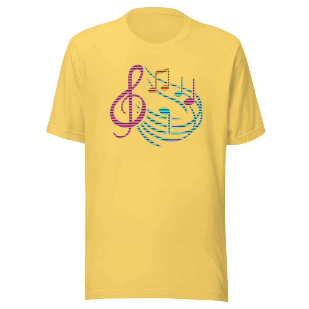 Colorful Music Unisex T-Shirt