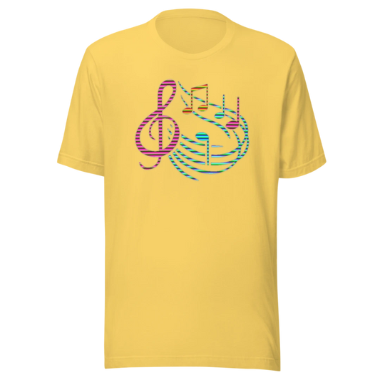 Colorful Music Unisex T-Shirt