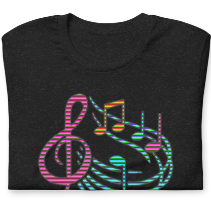Colorful Music Unisex T-Shirt
