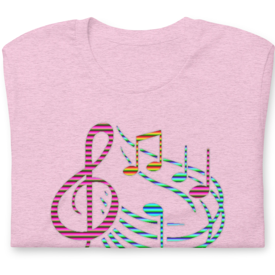 Colorful Music Unisex T-Shirt