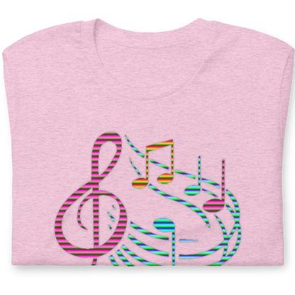 Colorful Music Unisex T-Shirt