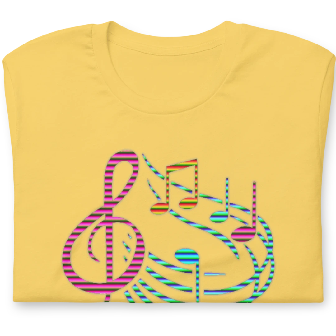 Colorful Music Unisex T-Shirt