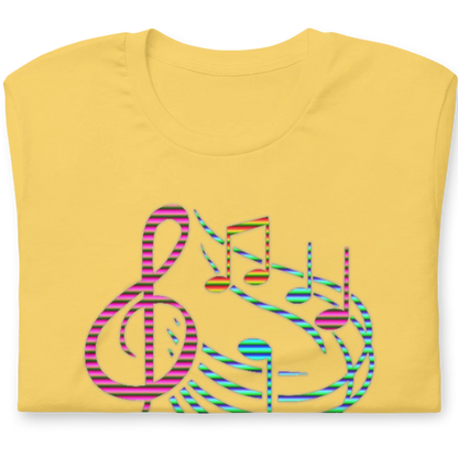 Colorful Music Unisex T-Shirt