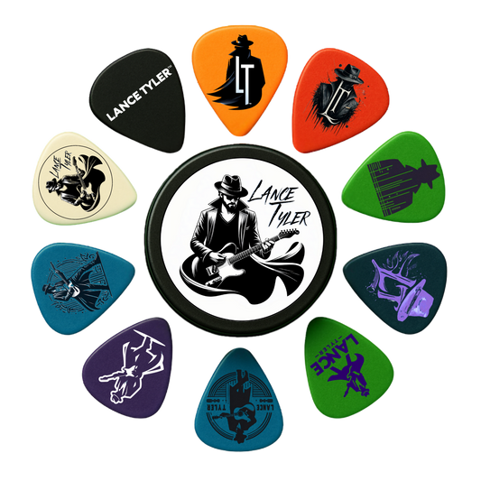 Lance Tyler™ Guitar Picks – Tin Edition