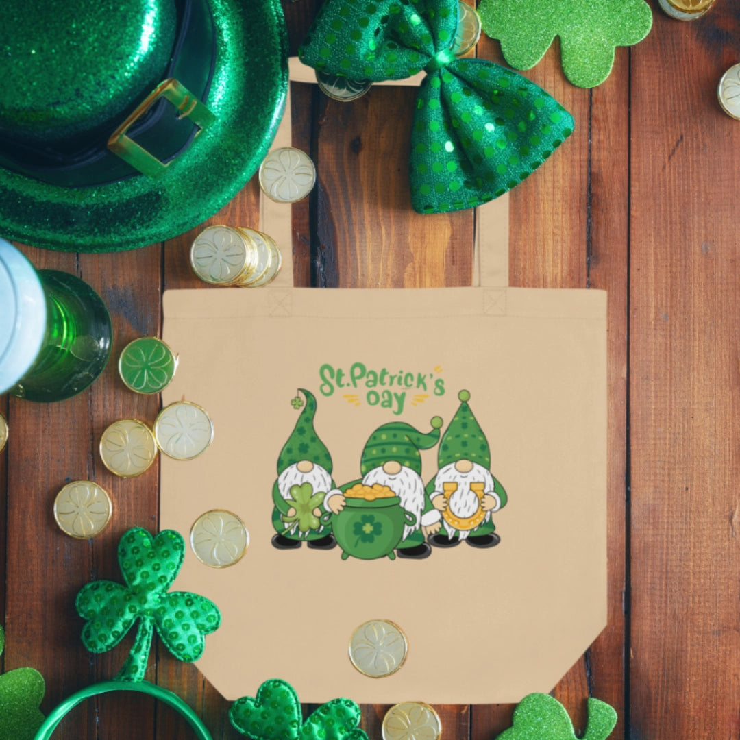 St Patrick's Gnomes Eco Tote Bag