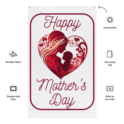 Happy Mother's Day Flag