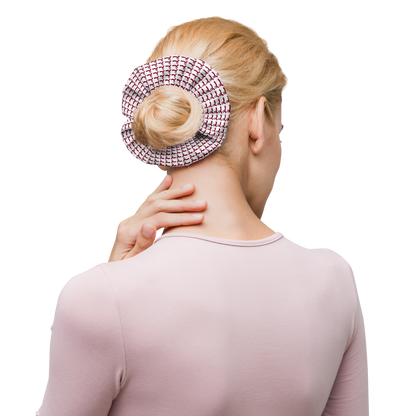 Myeloma Cancer Ribbon Recycled Scrunchie