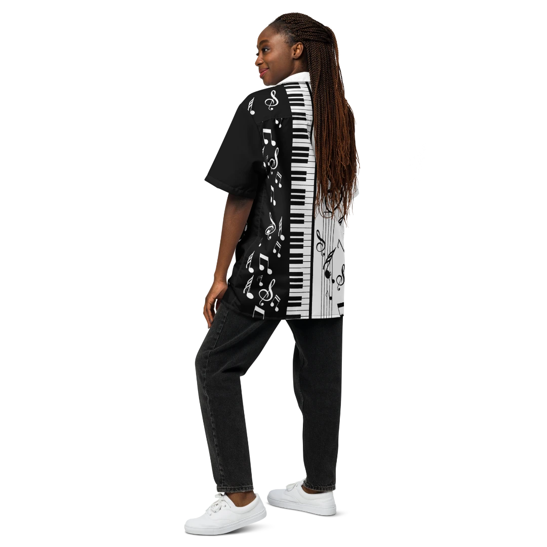 Everything Music Unisex Button-Down Shirt