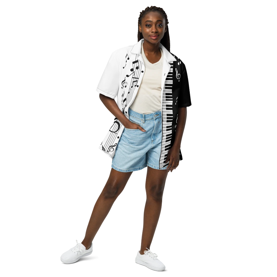 Everything Music Unisex Button-Down Shirt