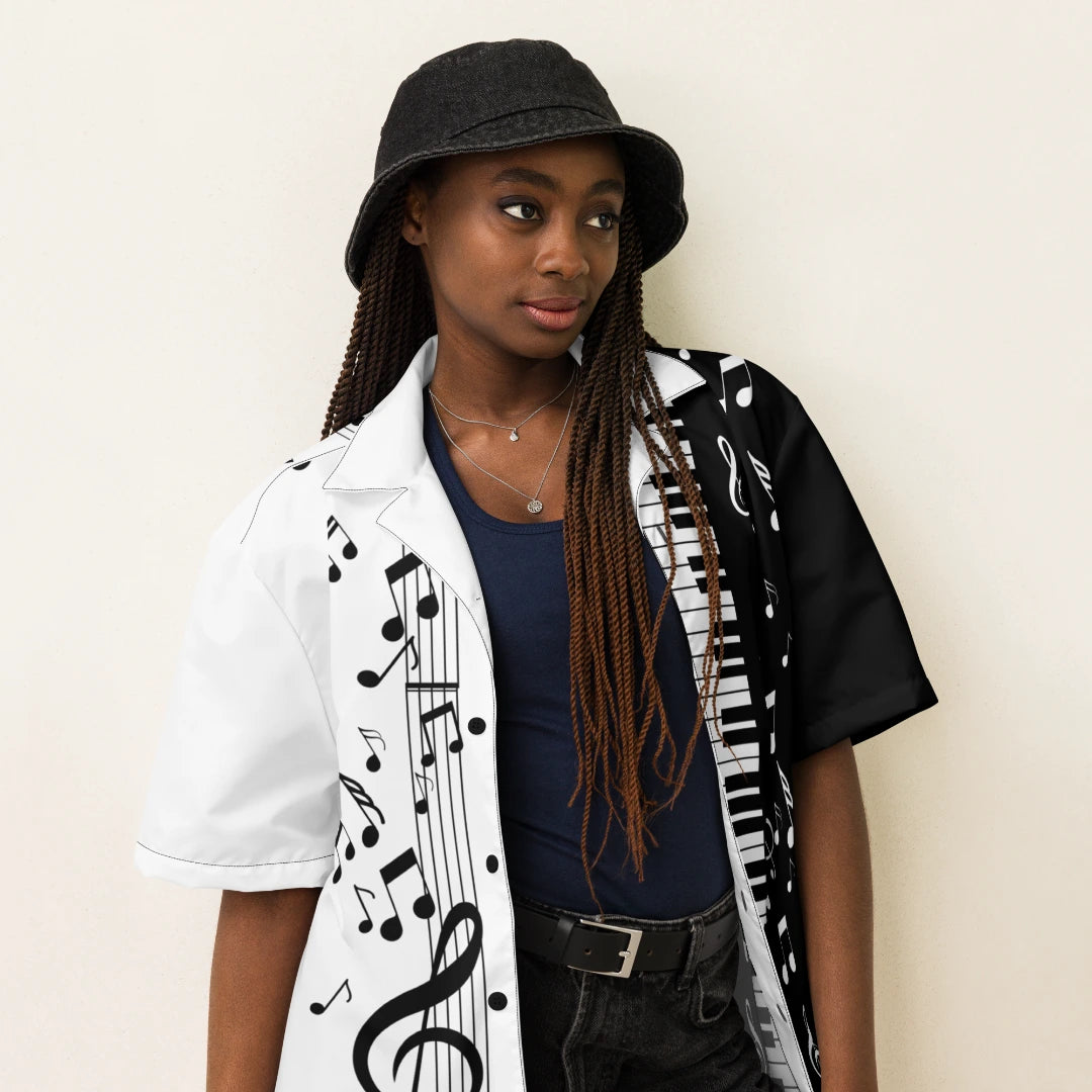 Everything Music Unisex Button-Down Shirt