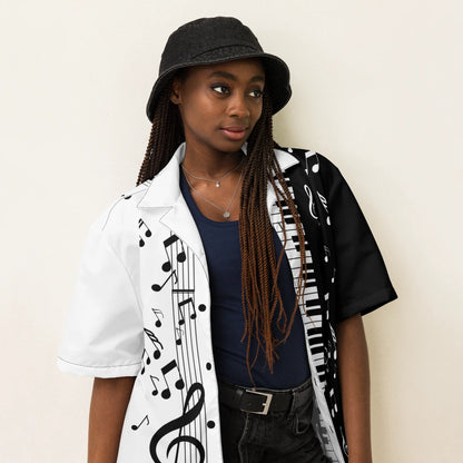 Everything Music Unisex Button-Down Shirt